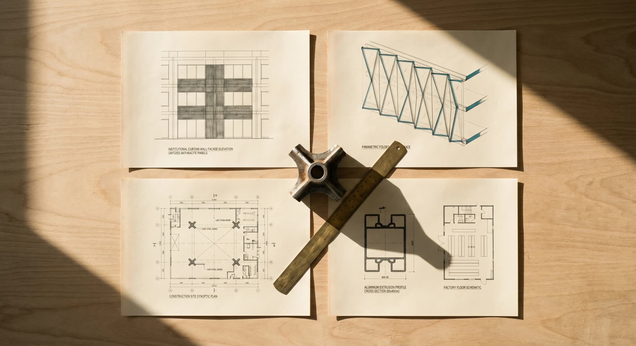 Four client profiles, owner, architect, GC/TC, facade specialist