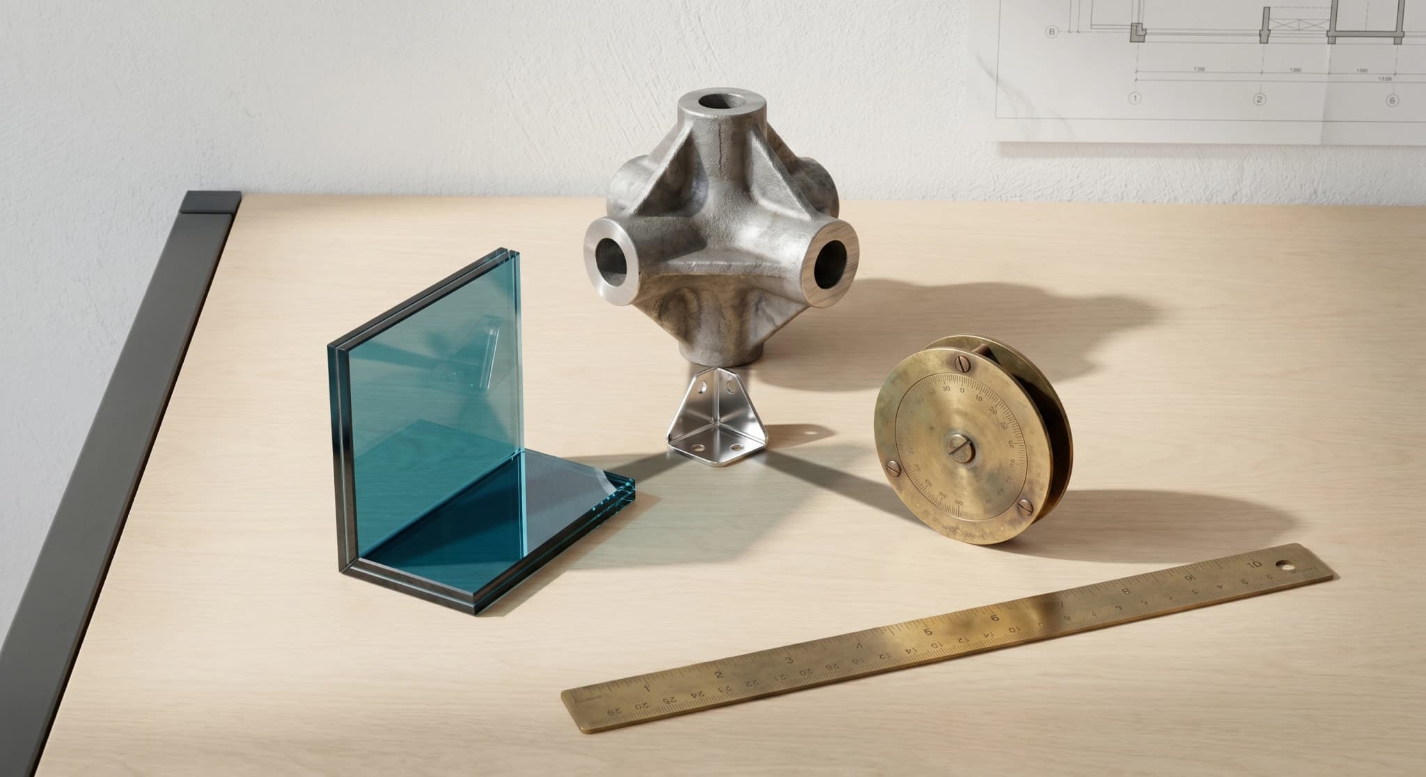 Shili Partners approach, the equation design intent × budget × SOTA resolved as three objects in balance
